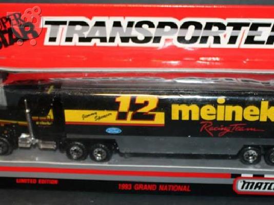 MATCHBOX Μεταλλικές μινιατούρες σειρά Super Star Transporters.