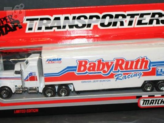 PoulaTo: MATCHBOX Μεταλλικές μινιατούρες σειρά Super Star Transporters.