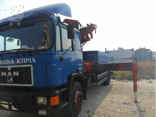 PoulaTo: MAN 18 - 272 καρότσα Γερανοσ