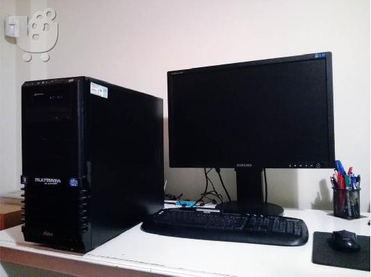 PoulaTo: Πλήρες DESKTOP i5 (3.3GHz) 8GB RAM, GTX-750Ti, Samsung 24