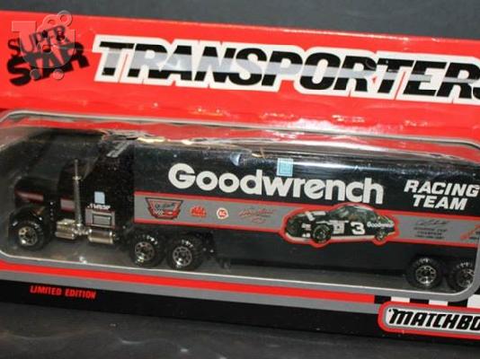 PoulaTo: MATCHBOX Μεταλλικές μινιατούρες σειρά Super Star Transporters.