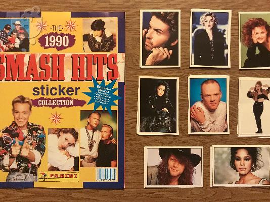 PoulaTo: PANINI SMASH HITS 1990 - ΑΛΜΠΟΥΜ ΚΑΙ ΑΥΤΟΚΟΛΛΗΤΑ