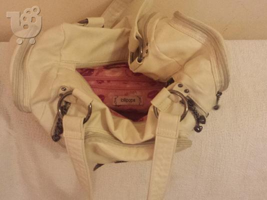 Lollipops Paris White Faux Leather Bag