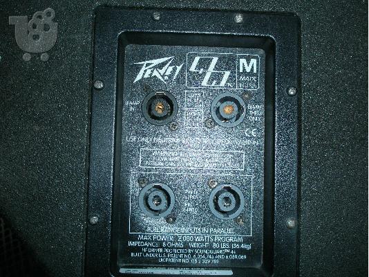 2 ΗΧΕΙΑ PEAVEY QW ML-R USA