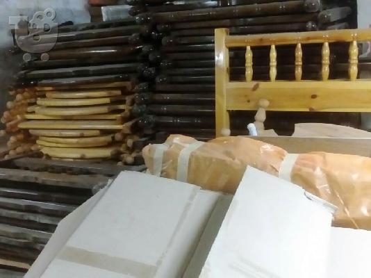 ΚΡΕΒΑΤΙΑ ΞΥΛΙΝΑ (ΚΑΙΝΟΥΡΙΑ) απο Μασίφ Σουηδικό