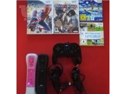 WII nintendo (μαύρο)