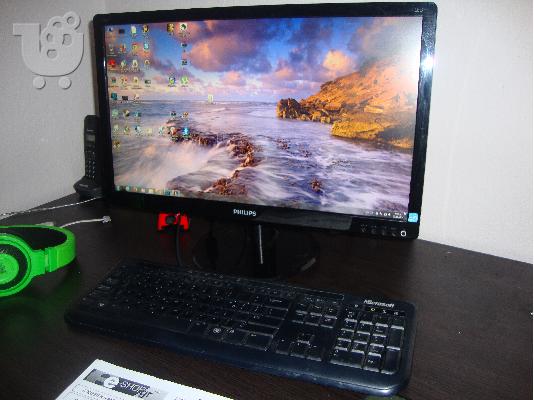 PoulaTo: ΠΩΛΟΥΝΤΑΙ 3 OΘΟΝΕΣ PHILIPS 226V4LAB 21.5 LCD MONITOR FULL HD