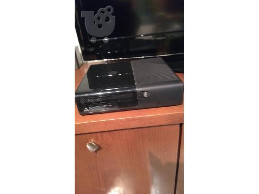 xbox 360 250gb + 3 χειριστηρια + 7 παιχνιδια