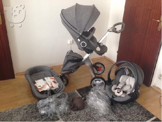 PoulaTo: Stokke Xplory V4 μωρό καροτσάκι πλήρης
