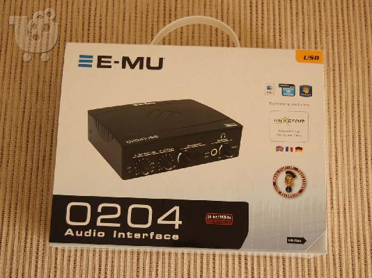 E-MU 0204 USB AUDIO INTERFACE