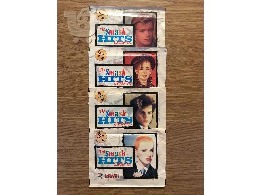 Panini Smash Hits 84 - Σπάνια Φακελάκια με αυτοκόλλητα