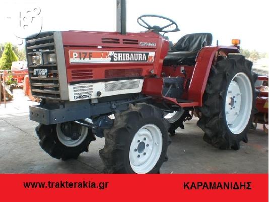 PoulaTo: Τρακτέρ Shibaura P-17F   Καραμανίδης