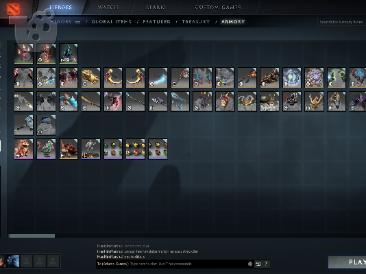 PoulaTo: DOTA 2 ACCOUNT WITH ITEMS