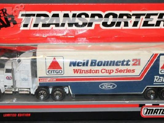 MATCHBOX Μεταλλικές μινιατούρες σειρά Super Star Transporters.