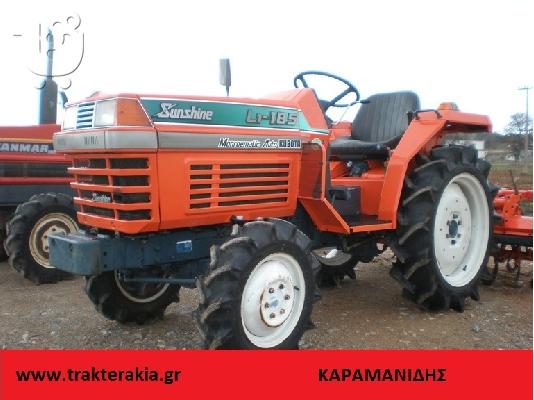 PoulaTo: Τρακτεράκι Kubota L1-185 με 1,4μ φρεζα  Καραμανίδης
