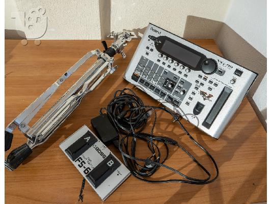 PoulaTo: Roland VG-99 + GK3 + PDS-10 Pad Stand + Boss FS-6