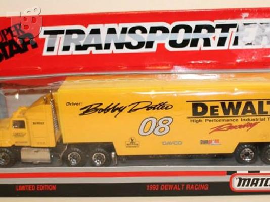 MATCHBOX Μεταλλικές μινιατούρες σειρά Super Star Transporters.
