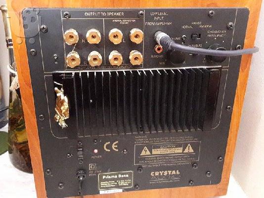 Crystal Audio prisma 1,2,4, bass