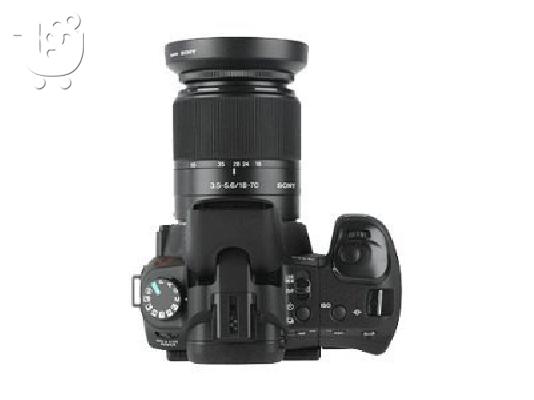 SONY DSLR-A350 kit, φακός zoom 18-70