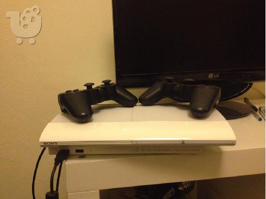 Πωλείται Play Station 3 (Λευκό) - 2 χειριστήρια
