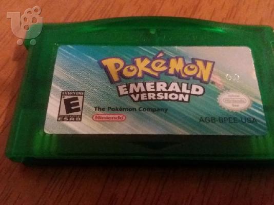 Ανταλλαγή  κασετας pokemon EMERALD!