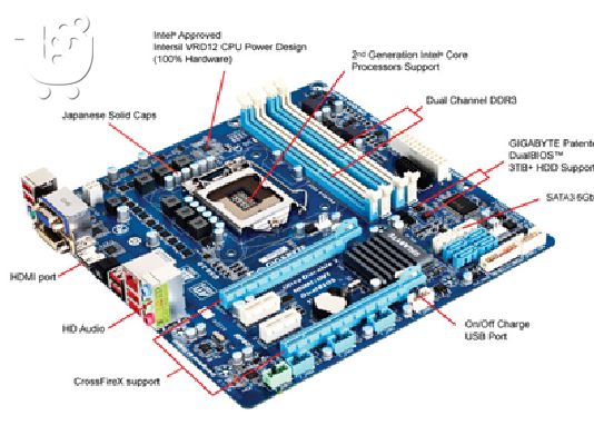 Επεξεργαστής Intel + Μητρική Gigabyte