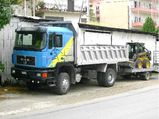 PoulaTo: Πωλείται Φορτηγό ΜΑΝ &Φορτωτάκι ΝEW HOLLAND