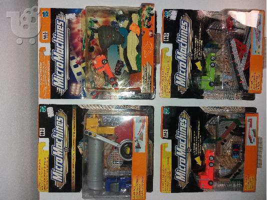 PoulaTo: ΚΛΕΙΣΤΕΣ ΚΑΡΤΕΛΕΣ MICRO MACHINES(HASBRO)
