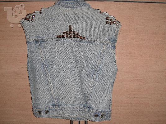 Dsquared2 style jean vest by Xconcept limited edition