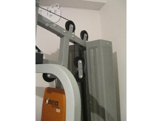 ΠΟΛΥΟΡΓΑΝΟ ΓΥΜΝΑΣΤΙΚΗΣ  ΚΑΙΝΟΥΡΙΟ, Τροχαλία πλάτης, Πιέσεις στήθους, Εκτάσεις ποδιών, Απαγ...