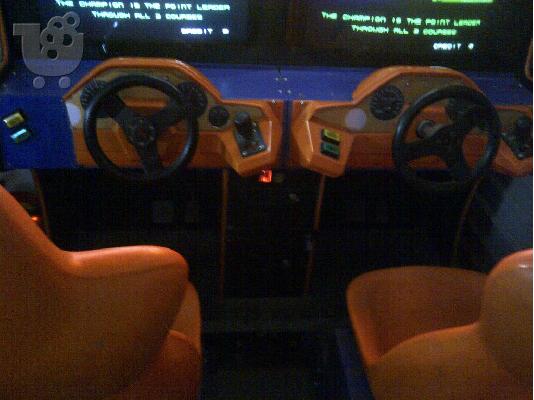 rally twin ραλυ διπλο cabinet rally coin machines