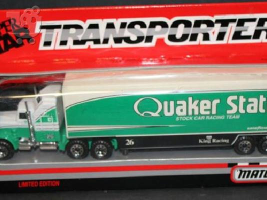 MATCHBOX Μεταλλικές μινιατούρες σειρά Super Star Transporters.