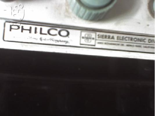 PHILCO SIERRA πομποσ  HLEKTR ONIKO ραδιο βαρομετρο  και  για  αεροπλανο 1960,,κιν 69783744...