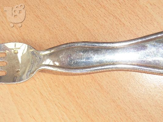 PoulaTo: Ασημένιο πιρούνι FRANCE CHRISTOFLE