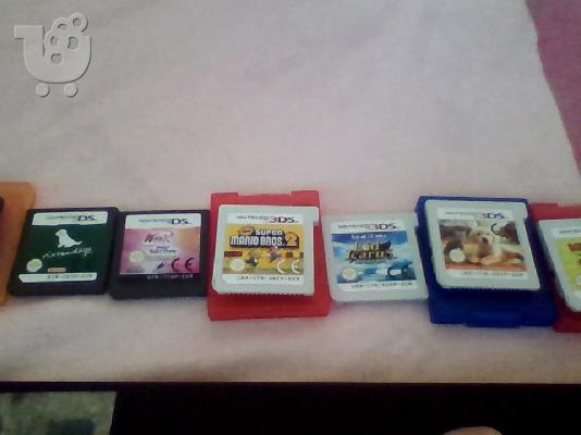 πωλειται nintendo 3DS με 8 παιχνιδια σε αριστη κατασταση με την θηκη του...