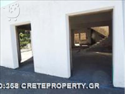 PoulaTo: Ημιτελής Lux βίλα,260 m2, θέα θάλ.,κήπο στο Ρουσοσπίτι 