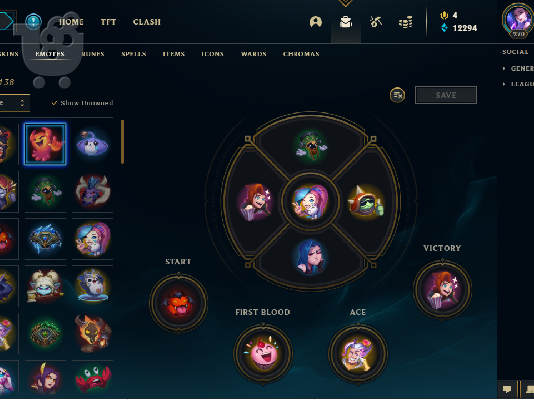 lol acc Leauge of legends