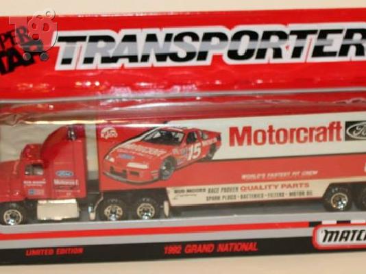 MATCHBOX Μεταλλικές μινιατούρες Super Star Transporters.