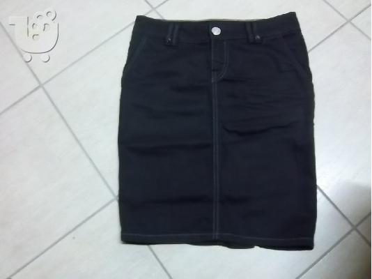PoulaTo: Φούστα denim midi GAUDI Νο28