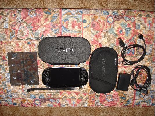 PoulaTo: PS VITA 3G + 2x16gb + 1x8gb + Adaptor + Starter Pack+2 χρονια εγγυηση
