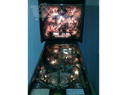 FLIPER ΦΛΙΠΕΡ PINBALL BLACK ROSE BALLY