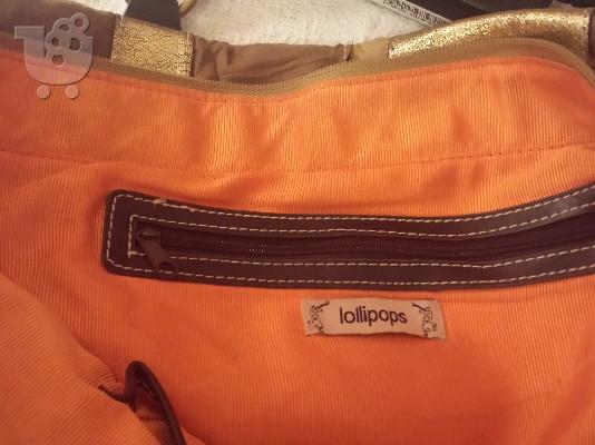 Lollipops Paris Brown & Gold Woman Bag