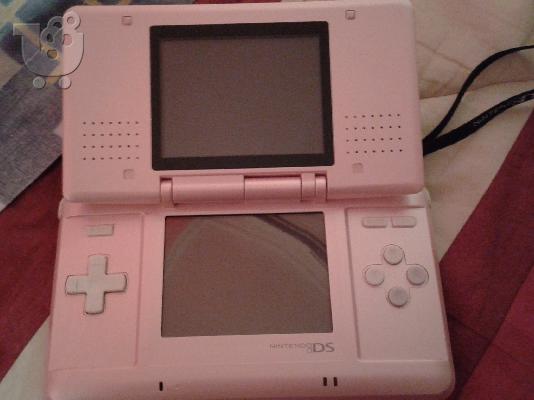 PoulaTo: Nintendo DS ροζ με 3 κασετες