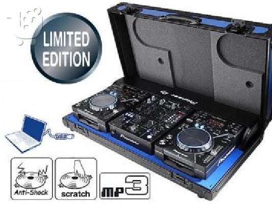 PoulaTo: PIONEER DJM 400 / PIONEER CDJ 400 - CDJ PACKAGE + FLIGHTCASE (LTD EDITION BLUE)