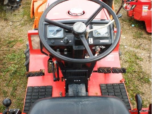 Τρακτέρ Yanmar F 16D με σκέπαστρο   Καραμανίδης