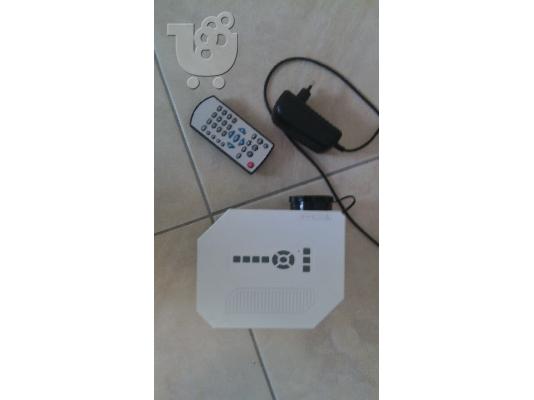Φορητός Προβολέας UC30 - Mini Led Projector - HDMI - VGA - USB - AV - SD - Full HD 1080p...