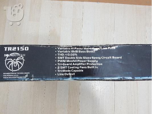 Ενισχυτης αυτοκινητου Soundstream Tarantula TR2150 δικαναλος 2ch 480watts...
