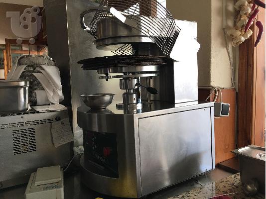 Πρέσες Ζύμης Cuppone με Θερμαινόμενες Πλάκες - Διάμετρος Ζύμης: 300mm...