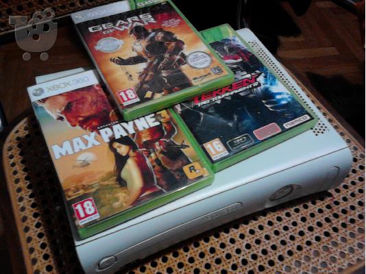 ΠΩΛΕΙΤΑΙ ΧBOX360 ARCADE EDITION+ GAMES