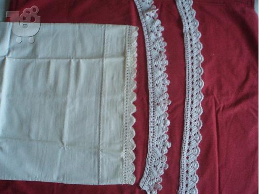 PoulaTo: χειροποίητες δαντέλες για μαξιλάρια